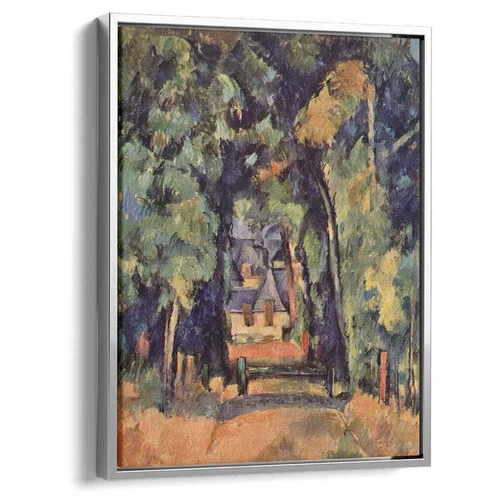 The Alley at Chantilly (1888) by Paul Cezanne