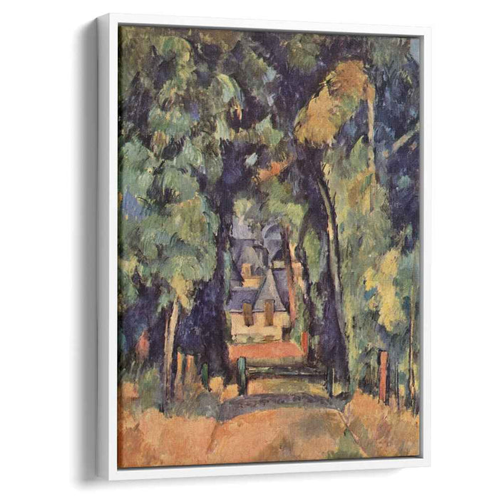 The Alley at Chantilly (1888) by Paul Cezanne