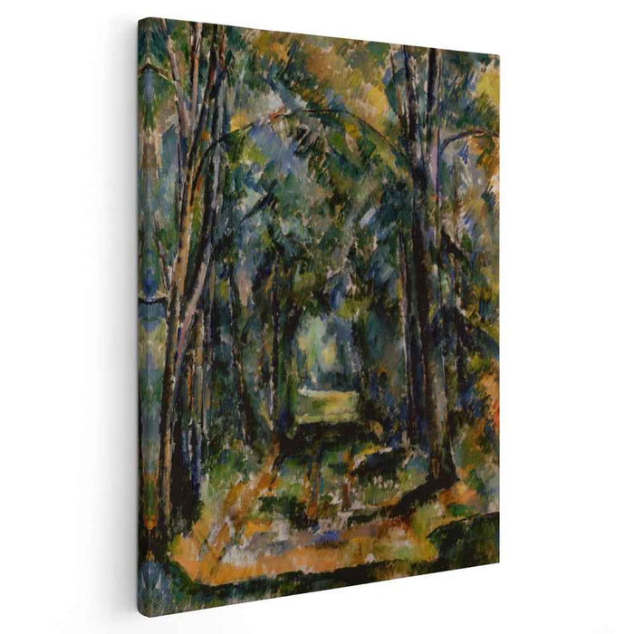 The Alley at Chantilly (1888) by Paul Cezanne