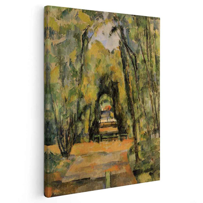 The Alley at Chantilly (1888) by Paul Cezanne