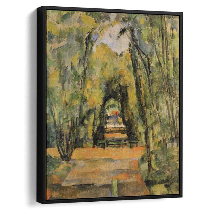 The Alley at Chantilly (1888) by Paul Cezanne