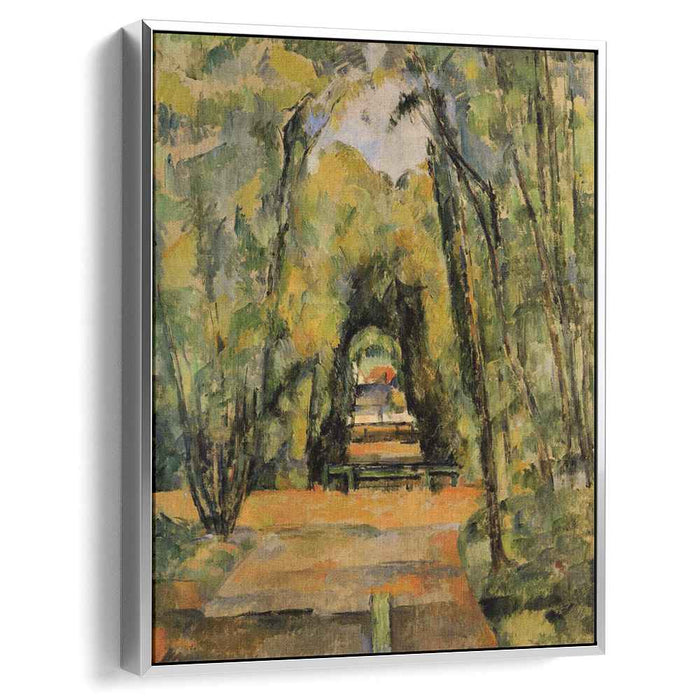 The Alley at Chantilly (1888) by Paul Cezanne