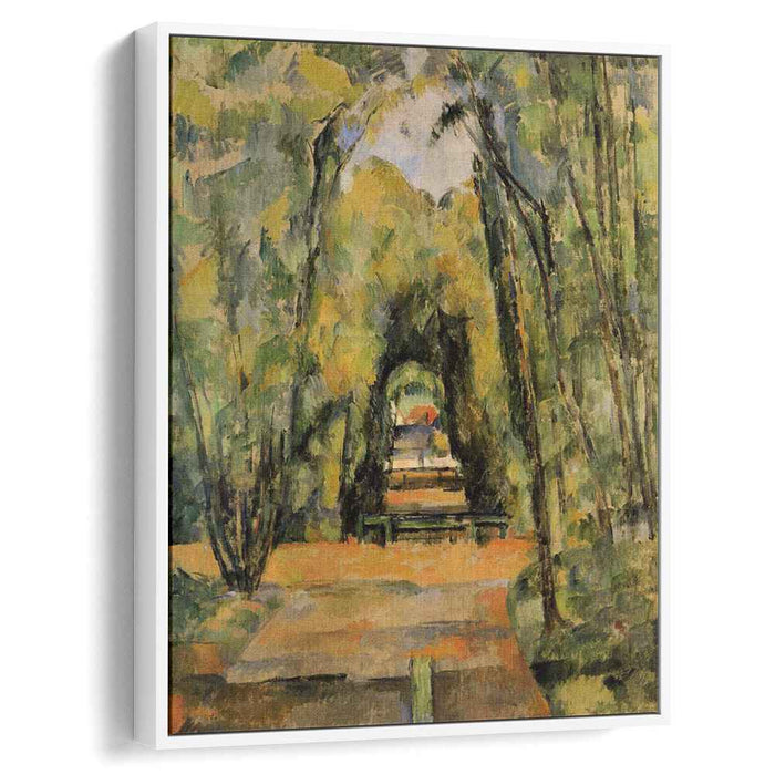 The Alley at Chantilly (1888) by Paul Cezanne