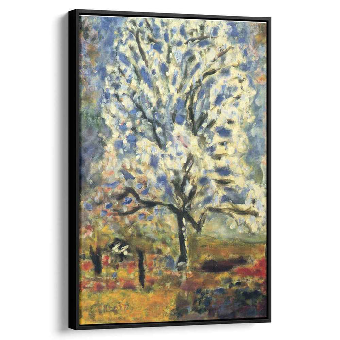 The almond tree in blossom by Pierre Bonnard
