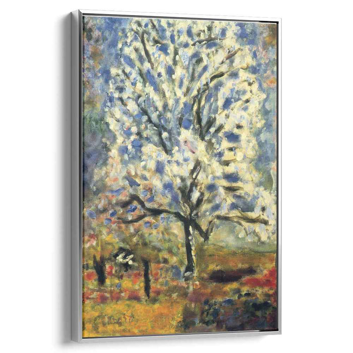 The almond tree in blossom by Pierre Bonnard
