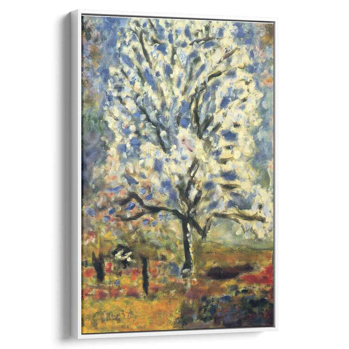 The almond tree in blossom by Pierre Bonnard