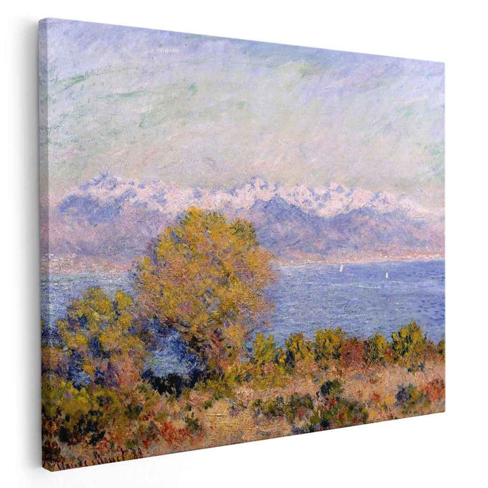 The Alps Seen from Cap d'Antibes (1888) by Claude Monet