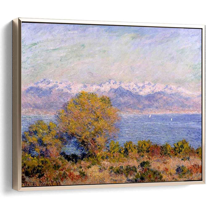 The Alps Seen from Cap d'Antibes (1888) by Claude Monet