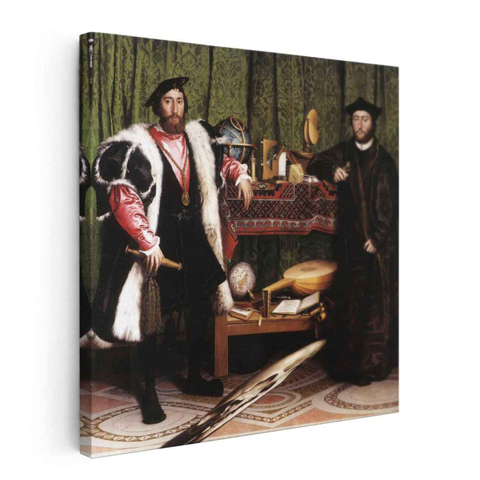 The Ambassadors (1533) by Hans Holbein the Younger