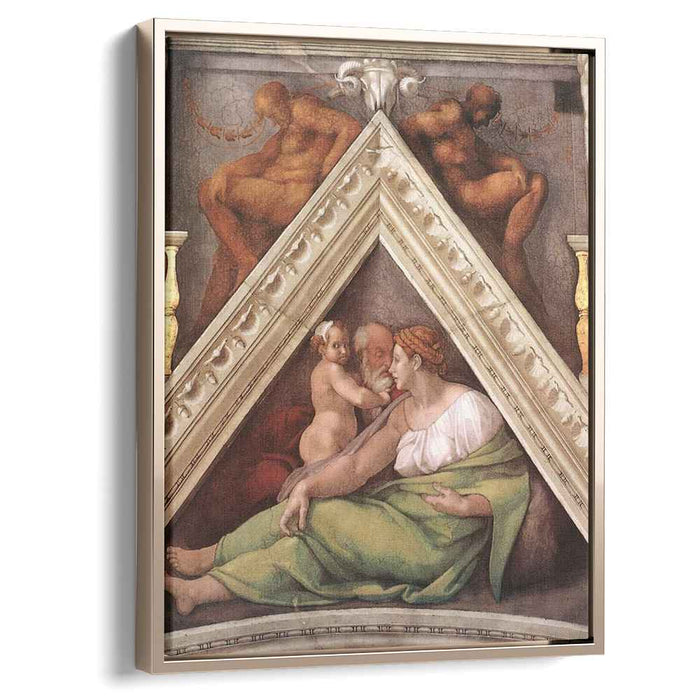 The Ancestors of Christ: Hezekiah (1509) by Michelangelo