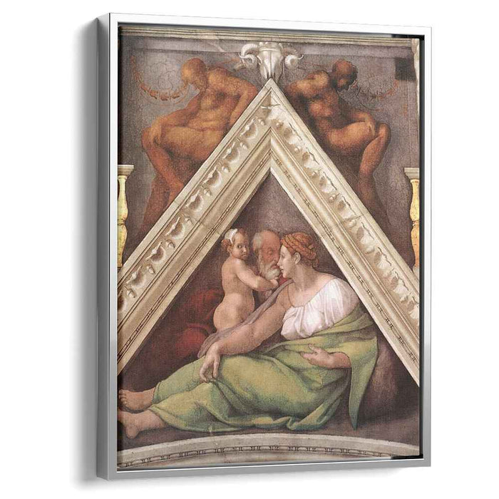 The Ancestors of Christ: Hezekiah (1509) by Michelangelo