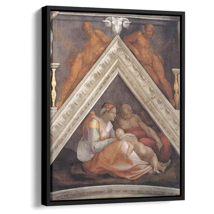 The Ancestors of Christ: Zerubbabel (1509) by Michelangelo