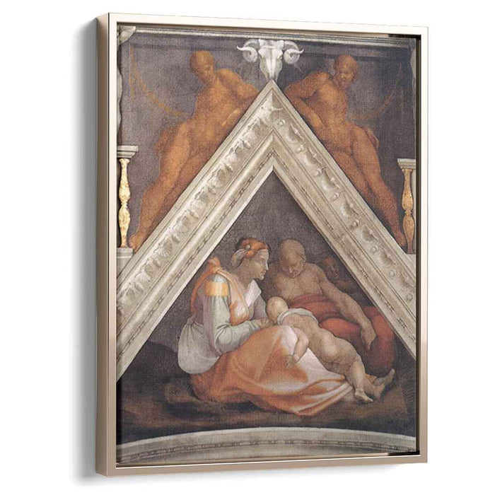 The Ancestors of Christ: Zerubbabel (1509) by Michelangelo