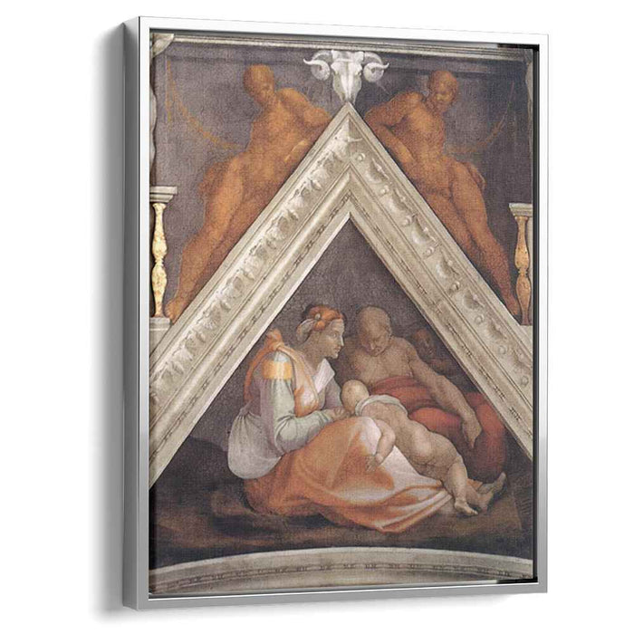 The Ancestors of Christ: Zerubbabel (1509) by Michelangelo