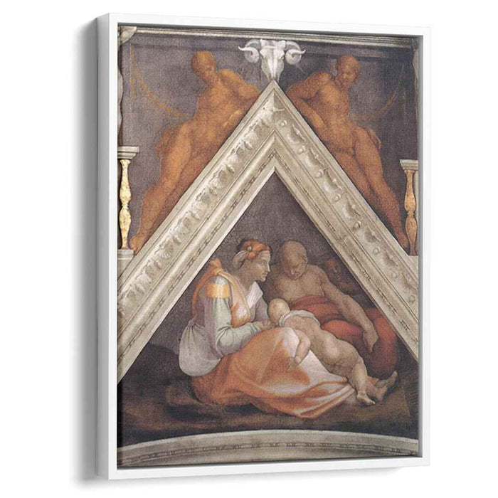 The Ancestors of Christ: Zerubbabel (1509) by Michelangelo