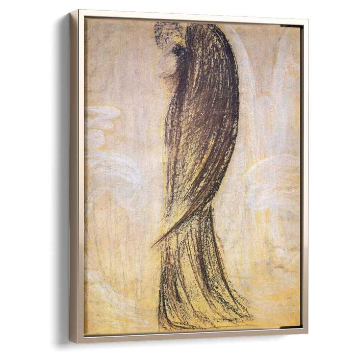 The angel (1905) by Mikalojus Konstantinas Ciurlionis