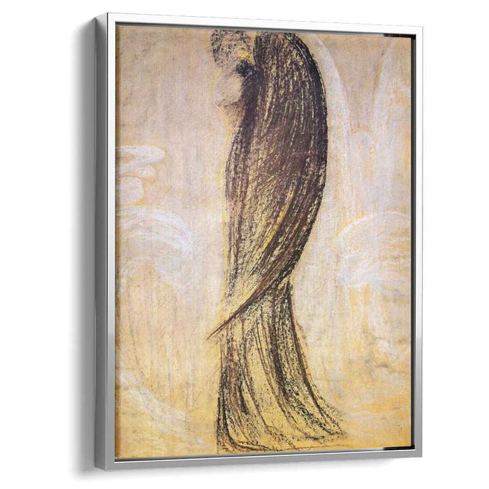 The angel (1905) by Mikalojus Konstantinas Ciurlionis