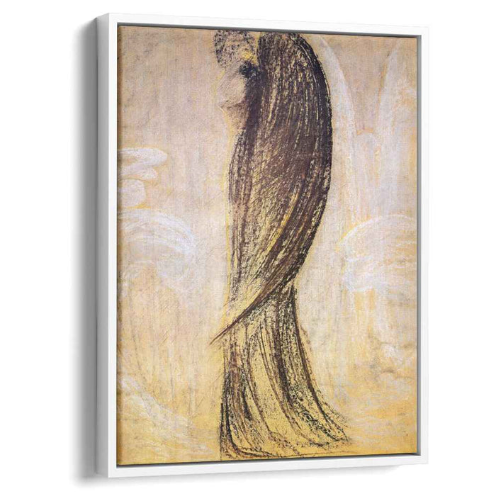 The angel (1905) by Mikalojus Konstantinas Ciurlionis