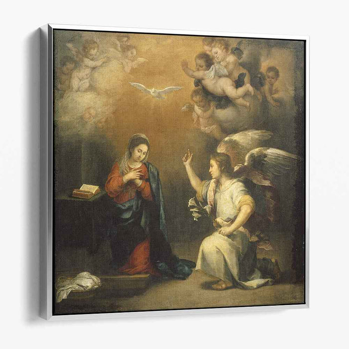 The Annunciation (1680) by Bartolome Esteban Murillo