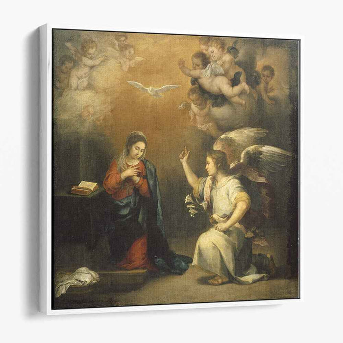 The Annunciation (1680) by Bartolome Esteban Murillo