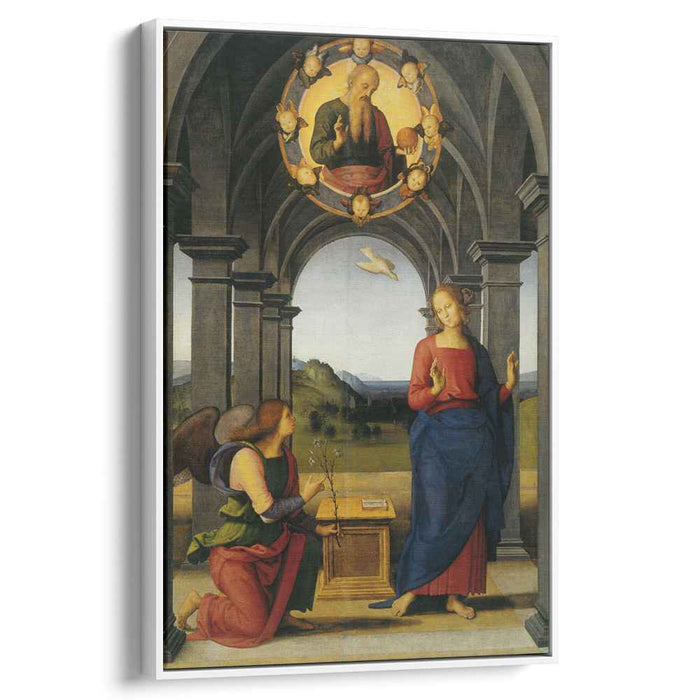 The Annunciation of Mary (1489) by Pietro Perugino