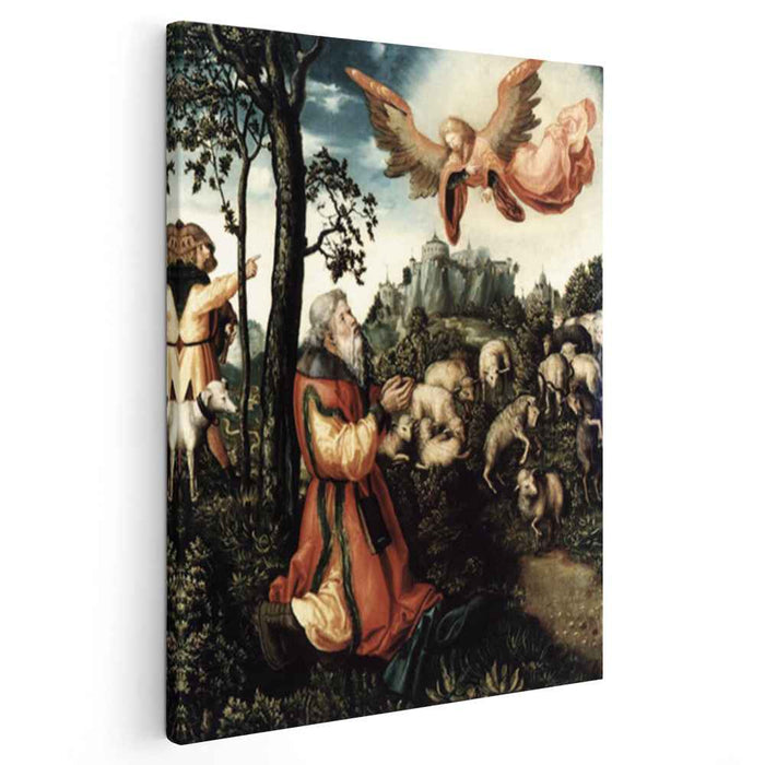 The Annunciation to Joachim (1518) by Lucas Cranach the Elder