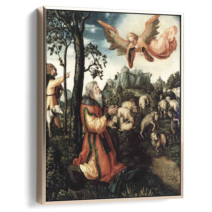 The Annunciation to Joachim (1518) by Lucas Cranach the Elder