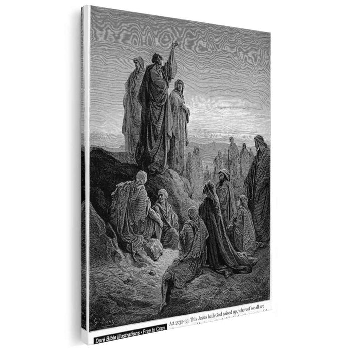 The Apostles Preaching The Gospel by Gustave Dore