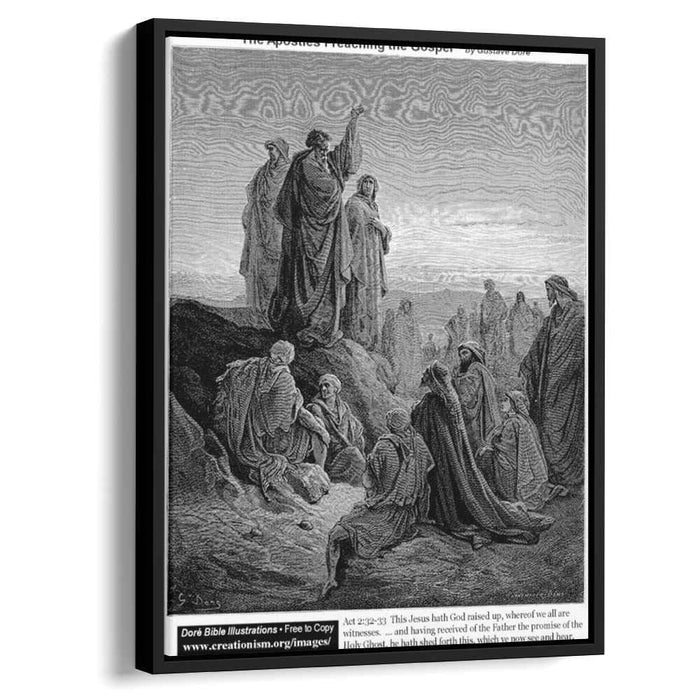 The Apostles Preaching The Gospel by Gustave Dore