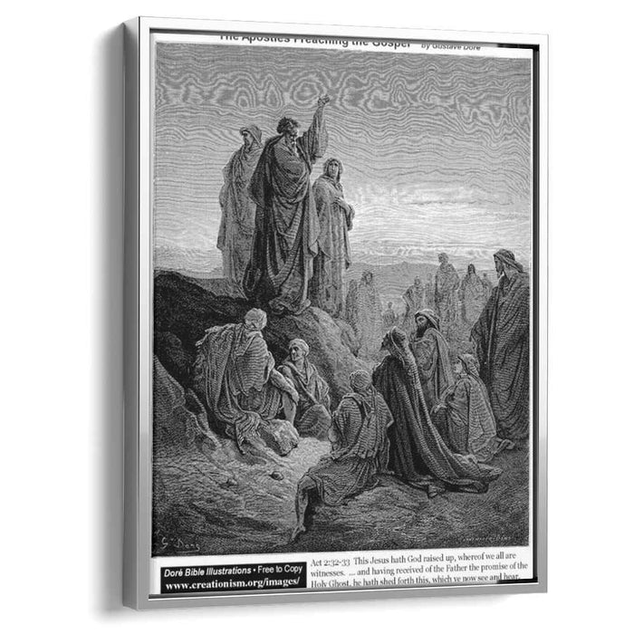 The Apostles Preaching The Gospel by Gustave Dore