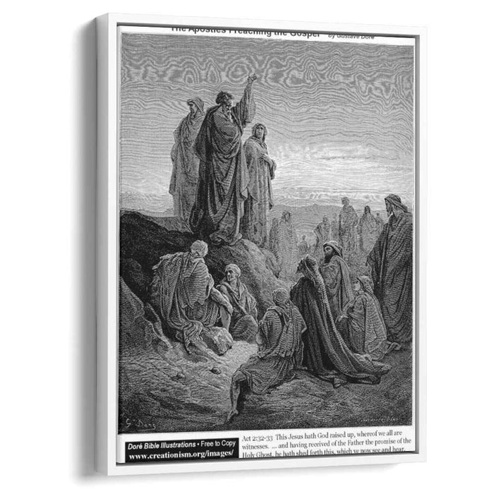 The Apostles Preaching The Gospel by Gustave Dore