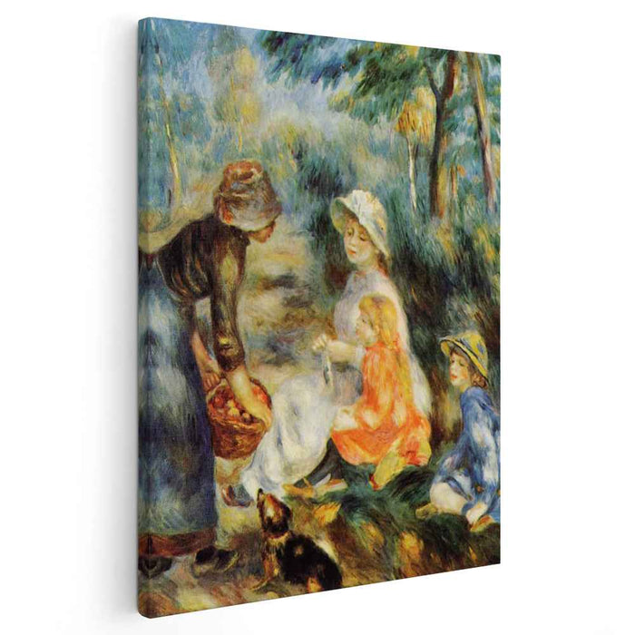 The Apple Seller (1890) by Pierre-Auguste Renoir