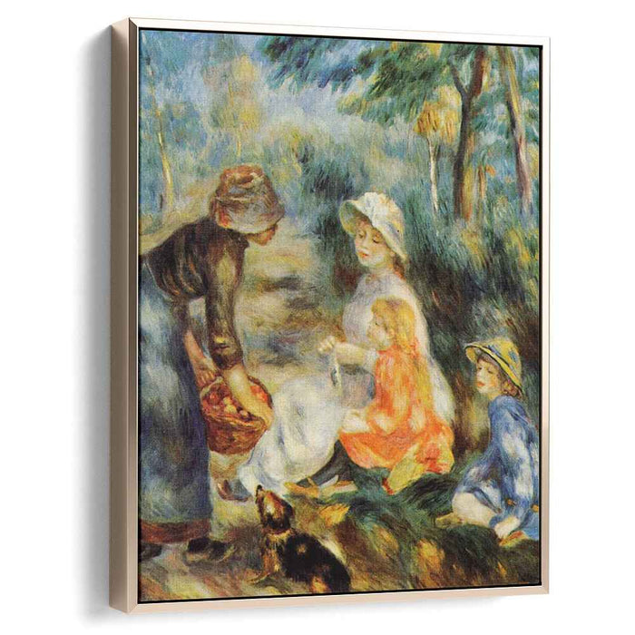 The Apple Seller (1890) by Pierre-Auguste Renoir