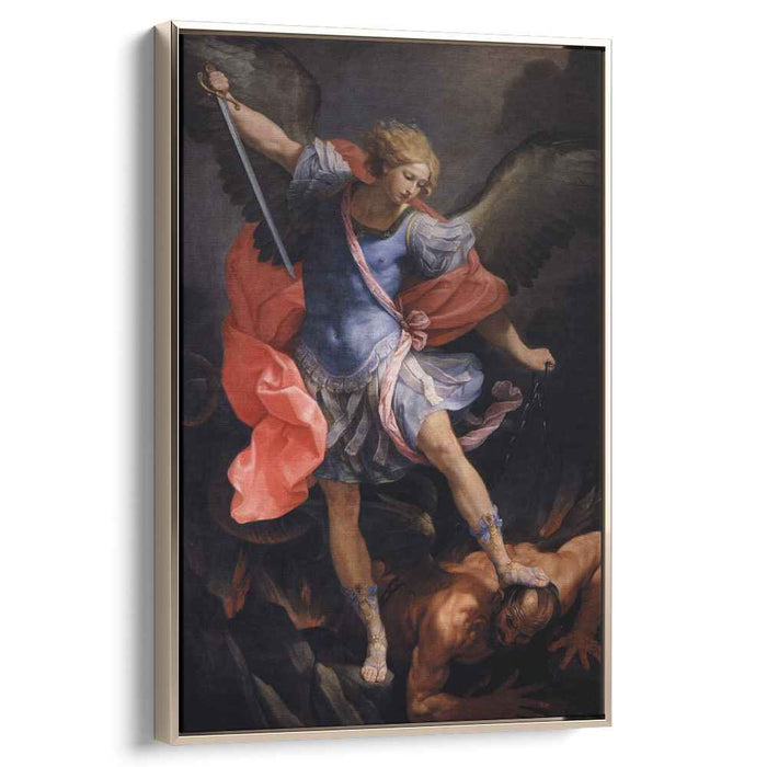 The Archangel Michael defeating Satan (1635) by Guido Reni