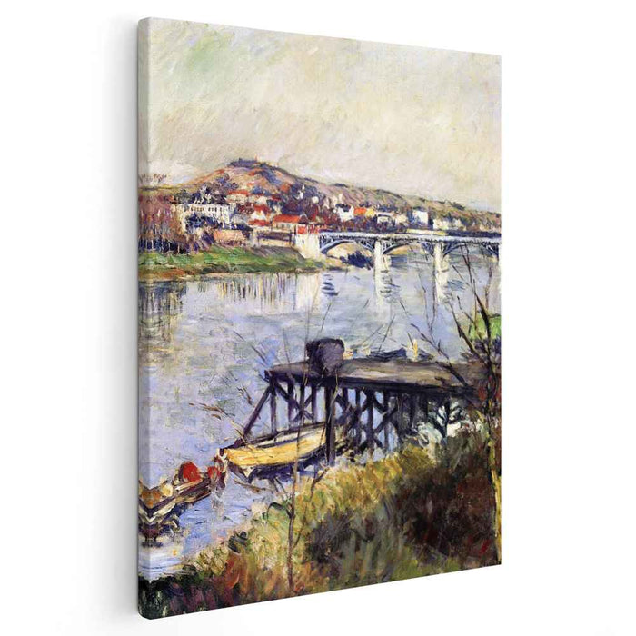 The Argenteuil Bridge (1893) by Gustave Caillebotte