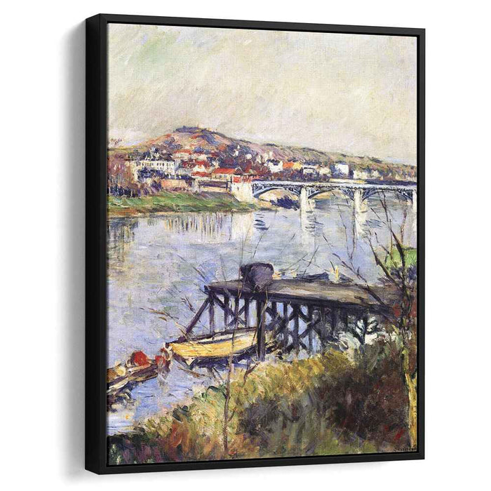 The Argenteuil Bridge (1893) by Gustave Caillebotte