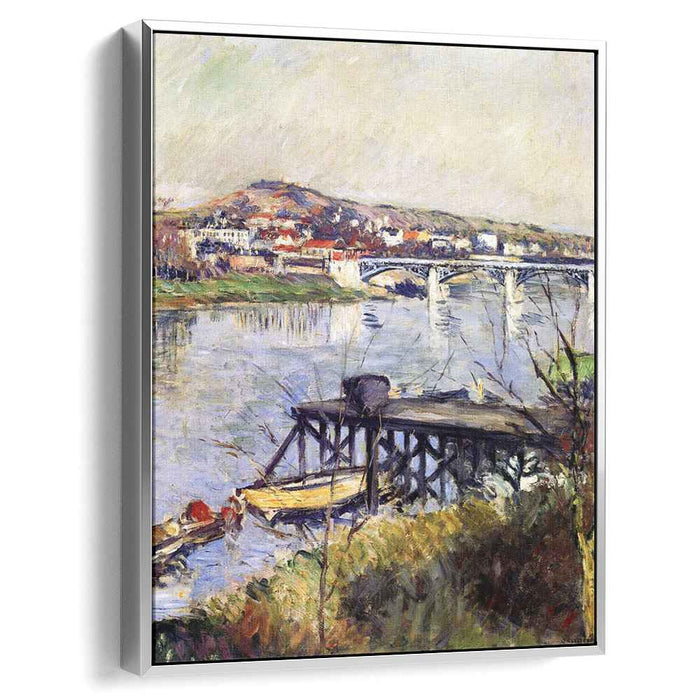 The Argenteuil Bridge (1893) by Gustave Caillebotte