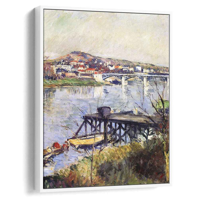 The Argenteuil Bridge (1893) by Gustave Caillebotte