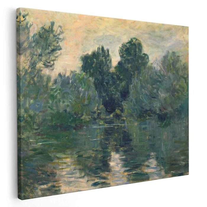 The Arm of the Seine (1878) by Claude Monet