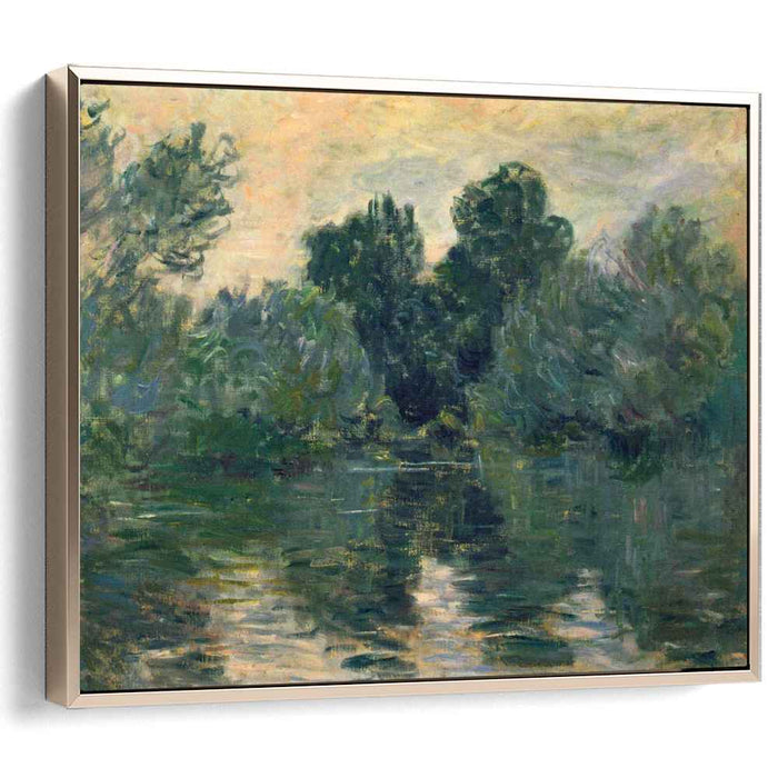 The Arm of the Seine (1878) by Claude Monet