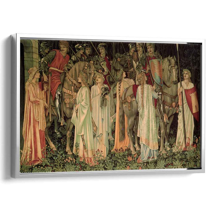 The Arming and Departure of the Knights (1894) by Edward Burne-Jones