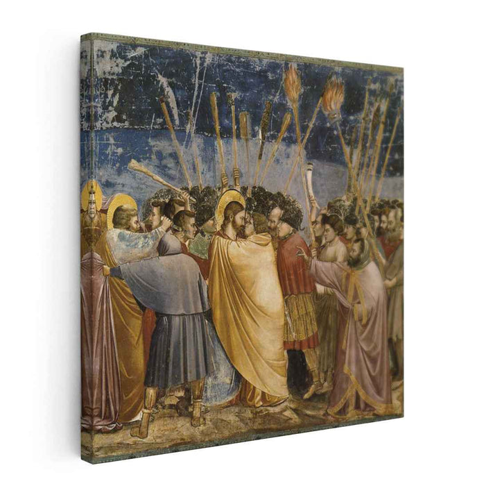 The Arrest of Christ (Kiss of Judas) (1306) by Giotto