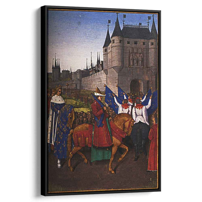 The Arrival of Charles V (1337-80) in Paris, 28th May 1364 by Jean Fouquet