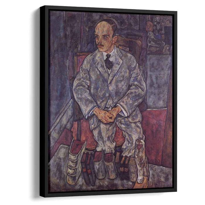 The Art Dealer Guido Arnot (1918) by Egon Schiele