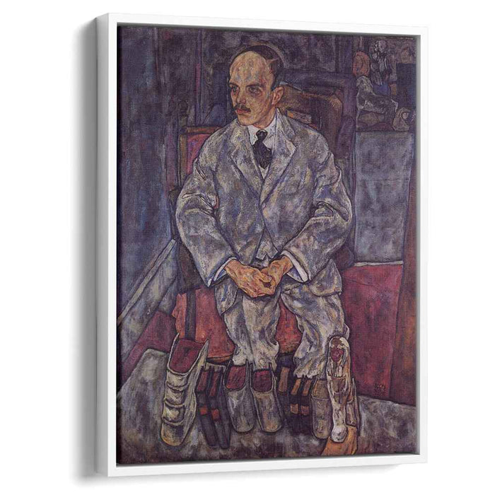 The Art Dealer Guido Arnot (1918) by Egon Schiele