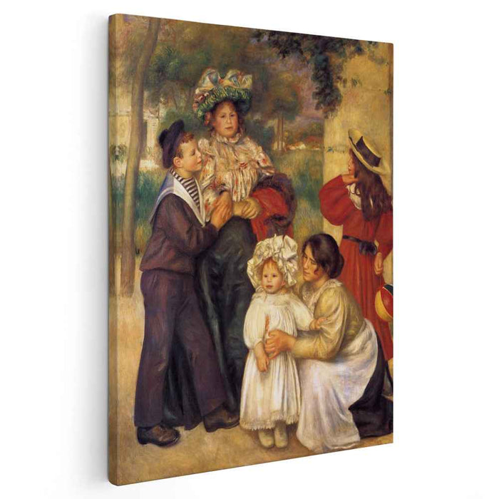 The Artist`s Family (1896) by Pierre-Auguste Renoir