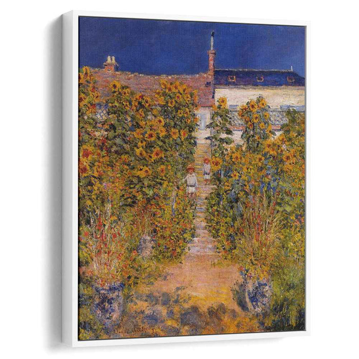 The Artist's Garden at Vetheuil (1881) by Claude Monet