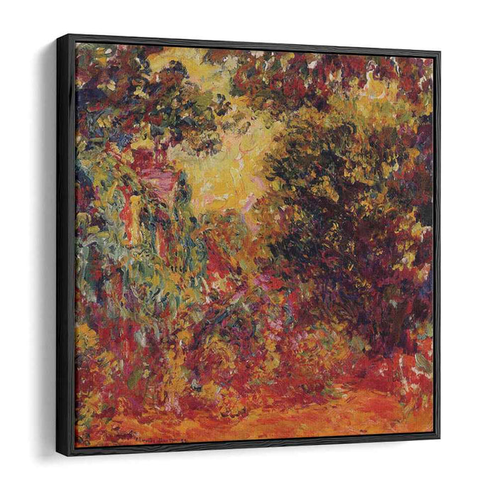 The Artist's House from the Rose Garden (1924) by Claude Monet