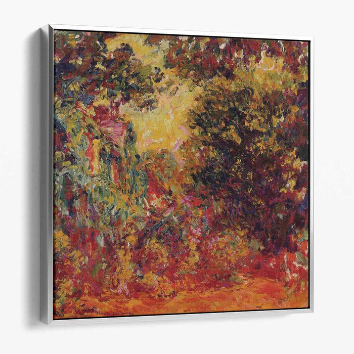 The Artist's House from the Rose Garden (1924) by Claude Monet