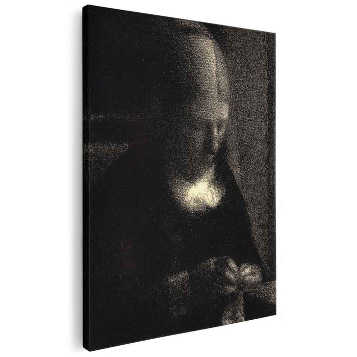 The Artist's Mother (1883) by Georges Seurat